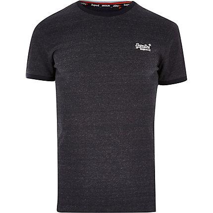 River Island Mens Superdry Cali Ringer T-shirt