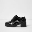 River Island Womens Zip Front Platform Shoe