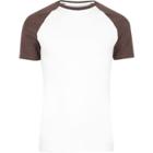 River Island Mens White Muscle Fit Raglan Short Sleeve T-shirt