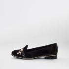 River Island Womens Wide Fit Lock And Key Loafers