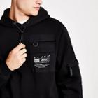 River Island Mens Svnth Utility Hoodie