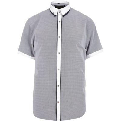 River Island Mens Contrast Slim Fit Shirt