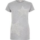 River Island Womens Sequin Star T-shirt