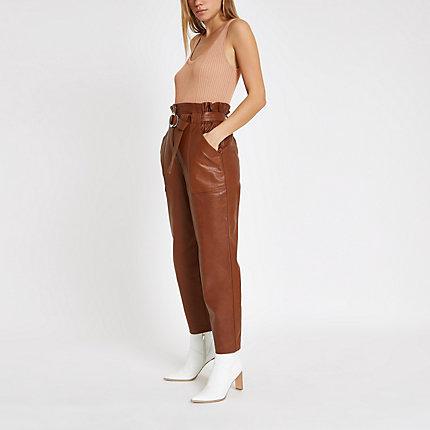 River Island Womens Knit Ribbed Scoop Neck Vest