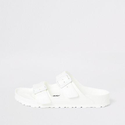 River Island Womens Birkenstock Arizona Eva White Sandals