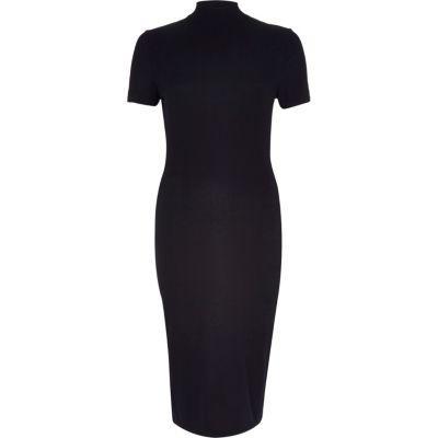 River Island Cut Out Back Bodycon Midi Dress