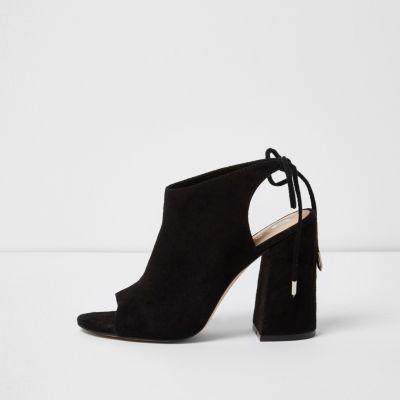 River Island Womens Faux Suede Shoe Boot