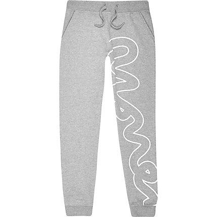 River Island Mens Money Clothing Big Outline Joggers