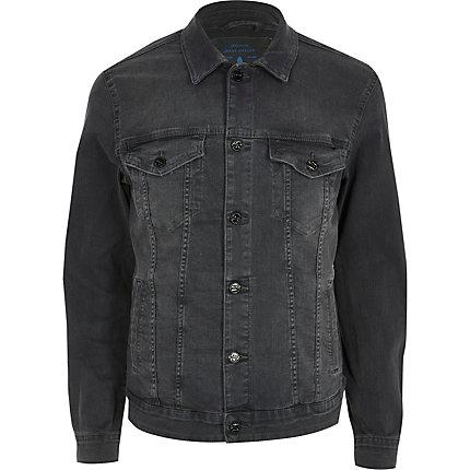 River Island Mens Only And Sons Wash Denim Jacket