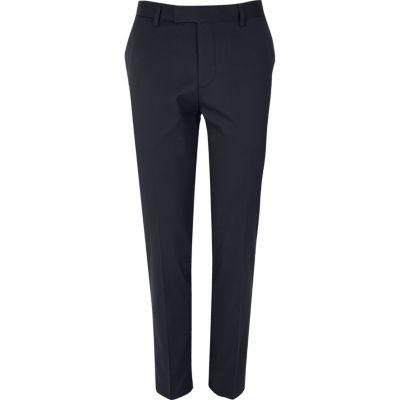 River Island Mens Skinny Tux Suit Pants