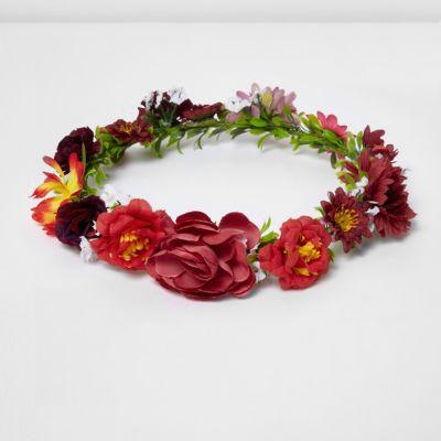 River Island Womens Flower Garland Festival Hair Garland