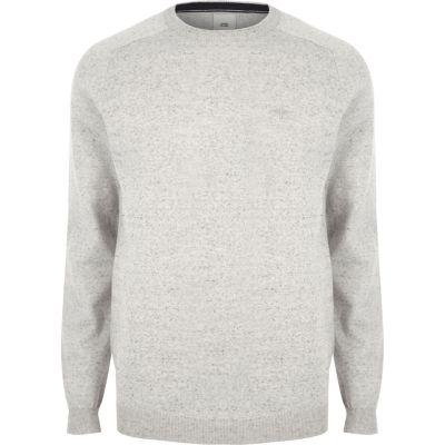 River Island Mens Long Sleeve Crew Neck Jumper