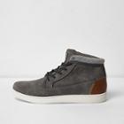 River Island Mens High Top Trainers