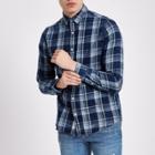 River Island Mens Only And Sons Check Oxford Shirt