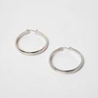 River Island Womens Rose Gold And Silver Tone Hoop Earrings