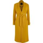 River Island Womens Yellow Belted Duster Trench Coat