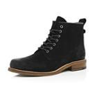 River Island Mensblack Suede Lace-up Boots