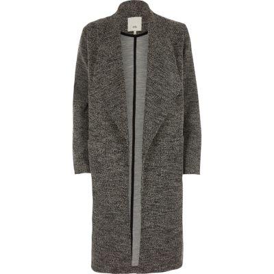 River Island Womens Tweed Fallaway Jacket