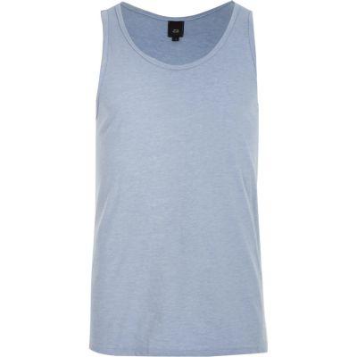 River Island Mens Scoop Neck Vest