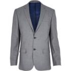 River Island Mensgrey Tailored Suit Jacket