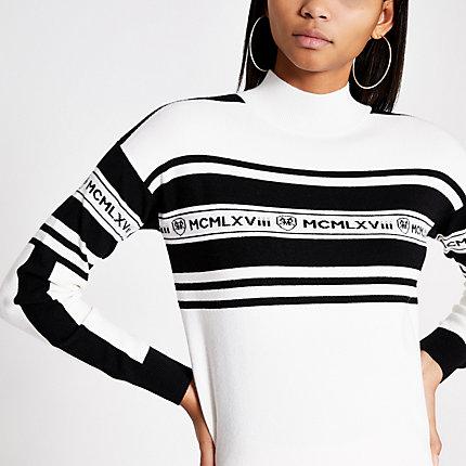 River Island Womens 'mcmlxviii' Embellished Jumper