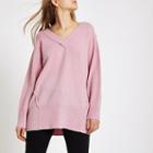 River Island Womens Knit V Neck Sweater
