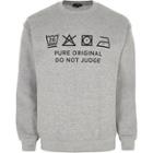 River Island Mens Marl Ditch The Label Charity Sweatshirt