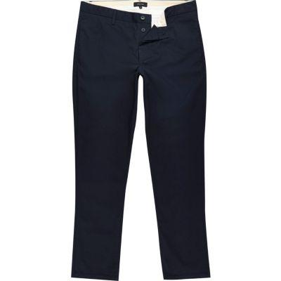 River Island Mens Big And Tall Slim Fit Chino Pants