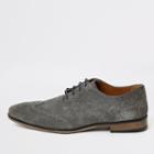 River Island Mens Suede Lace-up Brogue