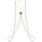 River Island Womens Gold Tone Centre Disc Body Harness