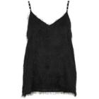 River Island Womens Fringed Faux Pearl Strap Cami Top
