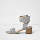 River Island Womens Oversized Buckle Sandals