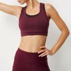 River Island Womens Ri Active Layered Sports Bra Top