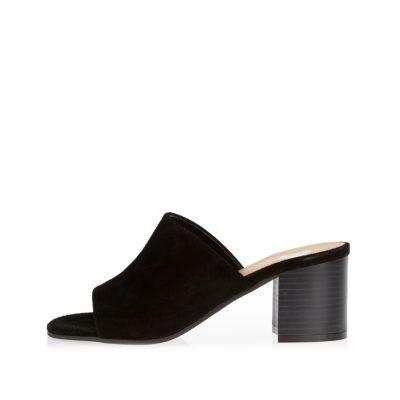 River Island Womens Suede Mules
