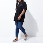 River Island Womens Plus 'road Trip' Tassel Hem T-shirt