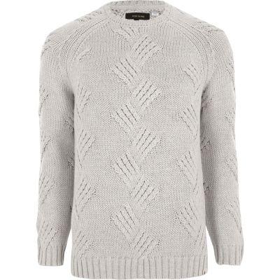 River Island Mens Only And Sons Chunky Knit Sweater