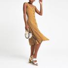 River Island Womens Spot Button Bodice Midi Dress