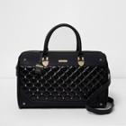 River Island Womens Quilted Studded Weekend Bag
