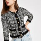 River Island Womens Knit Button-up Cardigan