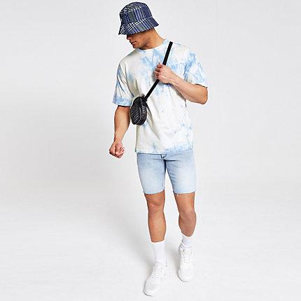 River Island Mens Tie Dye Oversized T-shirt