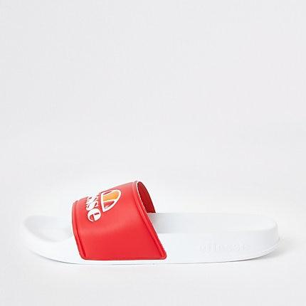 River Island Mens Ellesse Logo Sliders