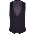 River Island Mens Double Breasted Suit Vest