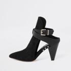 River Island Womens Buckle Pointed Shoe Boots