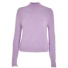 River Island Womens Fluffy Knit High Neck Jumper