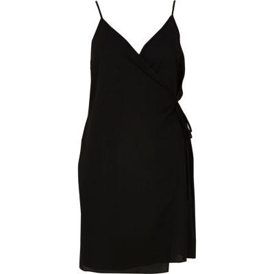 River Island Womens Wrap Tie Front Slip Dress