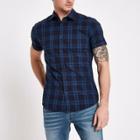 River Island Mens Jack And Jones Core Check Shirt