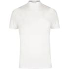 River Island Mens White Muscle Fit Turtle Neck T-shirt