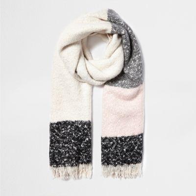 River Island Womens Plaid Blanket Scarf
