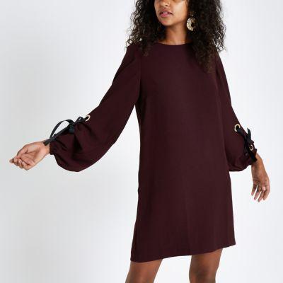 River Island Womens Long Sleeve Swing Dress