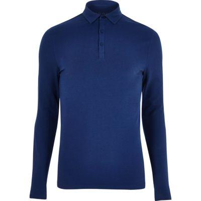 River Island Mens Muscle Fit Polo Top